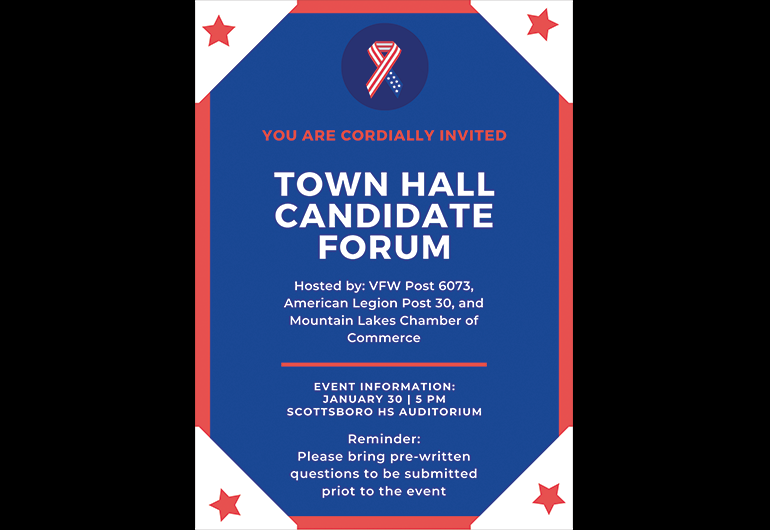 Town Hall Candidate Forum in Jackson Co. Tonight